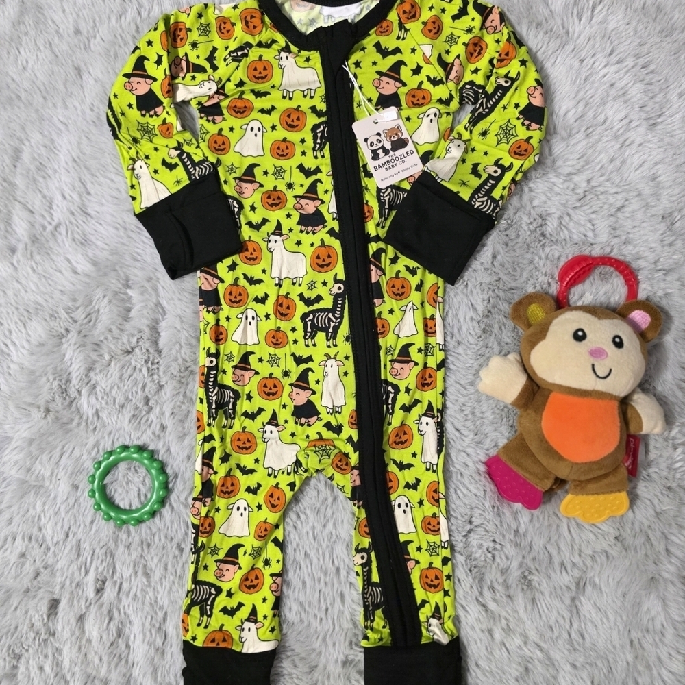 Bamboo Zippy - Bamboozled Baby Exclusive Halloween Print